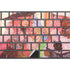 Pink Anime Witch Girls in Library with Cats by Ivy Dolamore Magic Keyboard with Numeric Keypad Skin