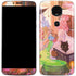Pink Anime Witch Girls in Library with Cats by Ivy Dolamore Moto E5 Plus Skin