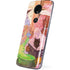 Pink Anime Witch Girls in Library with Cats by Ivy Dolamore Moto E5 Plus Skin