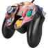 Pink Anime Witch Girls in Library with Cats by Ivy Dolamore Nintendo GameCube Controller Skin