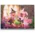 Pink Anime Witch Girls in Library with Cats by Ivy Dolamore Surface Book 2 15in Skin