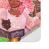 Pink Anime Witch Girls in Library with Cats by Ivy Dolamore Surface Duo Skin