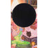 Pink Anime Witch Girls in Library with Cats by Ivy Dolamore Xbox Series S Console Skin