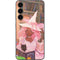 Pink Anime Witch Girls in Library with Cats by Ivy Dolamore Galaxy S23 FE Skin