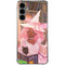 Pink Anime Witch Girls in Library with Cats by Ivy Dolamore Galaxy S24 Plus Clear Case
