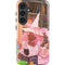 Pink Anime Witch Girls in Library with Cats by Ivy Dolamore Galaxy S24 Plus Impact Case
