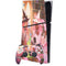 Pink Anime Witch Girls in Library with Cats by Ivy Dolamore PS5 Slim Digital Edition Bundle Skin