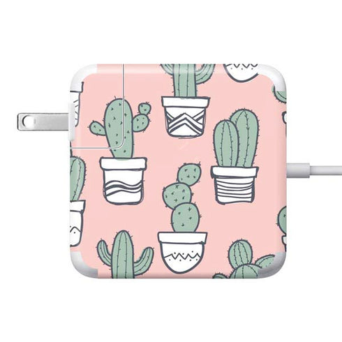 Pink Cactus 85W Power Adapter (15 and 17 inch MacBook Pro Charger) Skin
