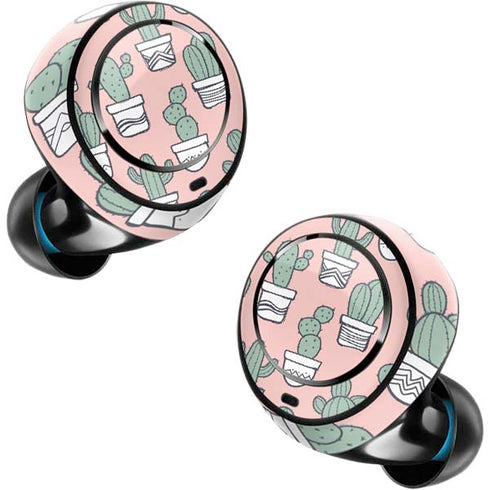 Pink Cactus Amazon Echo Buds Skin