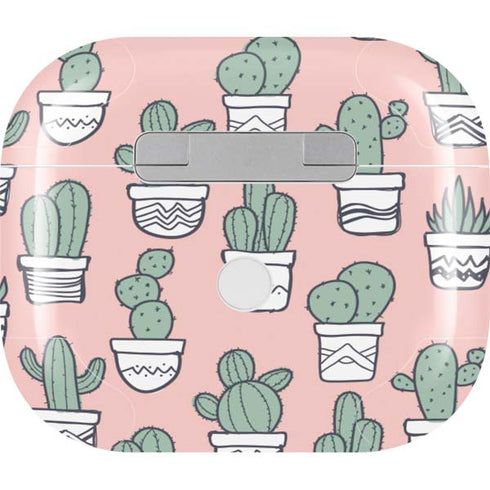 Pink Cactus Apple AirPods (3rd Gen 2021) Skin