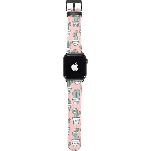 Pink Cactus Apple Watch Band 38-40mm