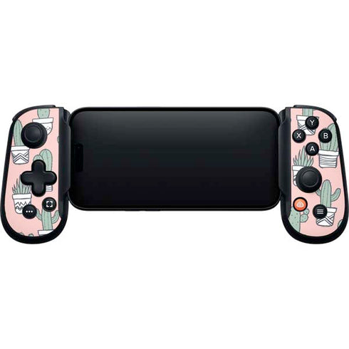 Pink Cactus Backbone One for iPhone Game Controller Skin