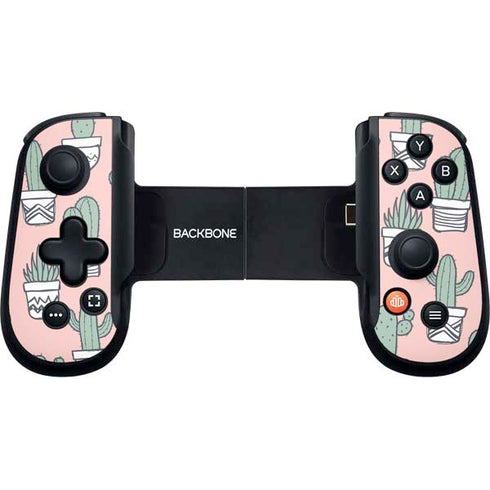Pink Cactus Backbone One for iPhone Game Controller Skin