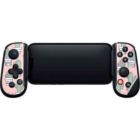 Pink Cactus Backbone One for iPhone Game Controller Skin