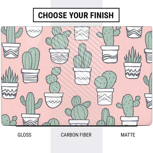 Pink Cactus Dell Vostro Skin