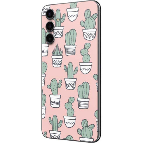 Pink Cactus Galaxy A14 5G Skin