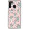 Pink Cactus Galaxy A21 Clear Case