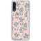 Pink Cactus Galaxy A50 Clear Case