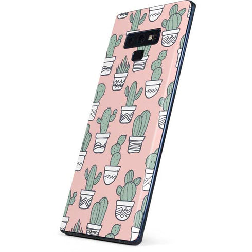 Pink Cactus Galaxy Note 9 Skin