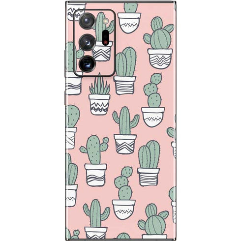 Pink Cactus Galaxy Note20 Ultra 5G Skin