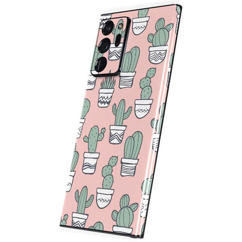 Pink Cactus Galaxy Note20 Ultra 5G Skin