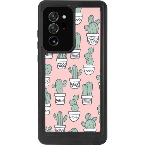 Pink Cactus Galaxy Note20 Ultra 5G Waterproof Case