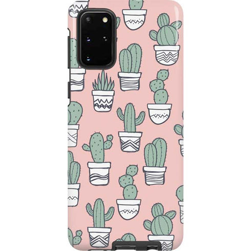Pink Cactus Galaxy S20 Plus Pro Case