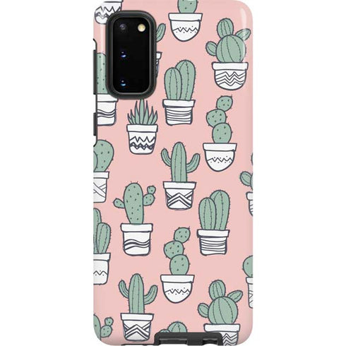 Pink Cactus Galaxy S20 Pro Case