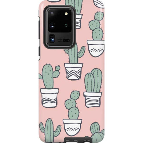 Pink Cactus Galaxy S20 Ultra 5G Pro Case