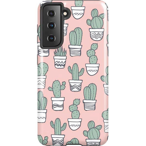 Pink Cactus Galaxy S21 5G Pro Case