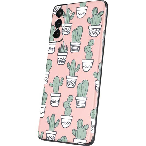 Pink Cactus Galaxy S21 Plus 5G Skin