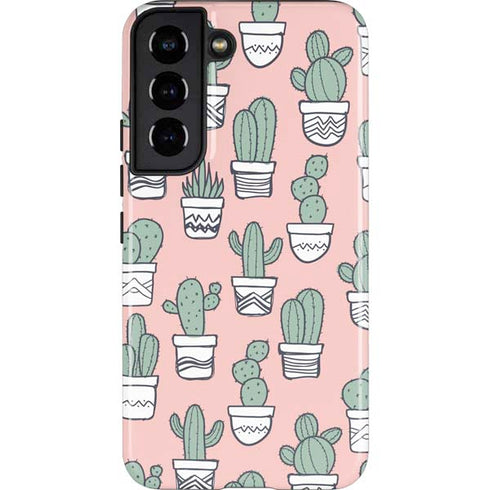 Pink Cactus Galaxy S22 Pro Case