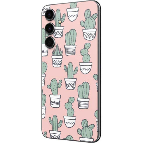 Pink Cactus Galaxy S23 FE Skin
