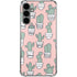 Pink Cactus Galaxy S24 Plus Clear Case