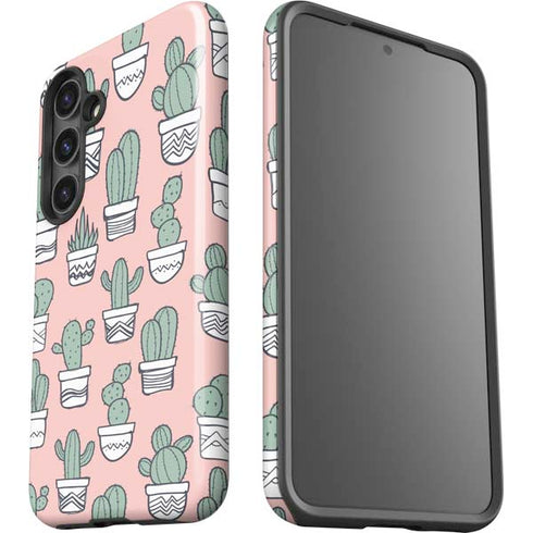 Pink Cactus Galaxy S24 Plus Impact Case