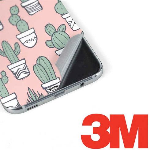 Pink Cactus Galaxy S8 Skin