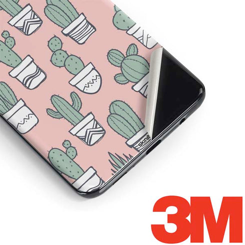 Pink Cactus Galaxy S9 Plus Skin