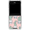 Pink Cactus Galaxy Z Flip5 5G Clear Case