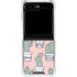 Pink Cactus Galaxy Z Flip5 5G Clear Case