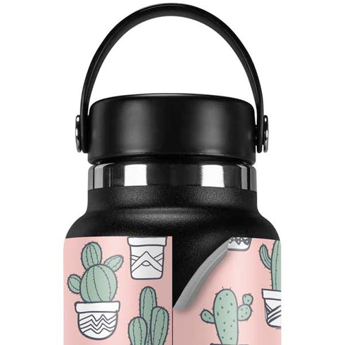 Pink Cactus Hydro Flask 32oz Wide Mouth Skin