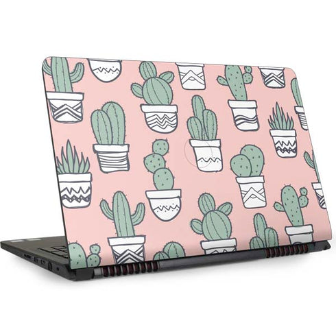 Pink Cactus Dell Inspiron Skin
