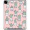 Pink Cactus iPad Pro 12.9in (2020) Clear Case