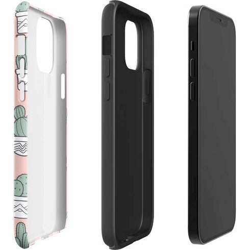 Pink Cactus iPhone 12 Pro Max Impact Case