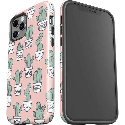 Pink Cactus iPhone 12 Pro Max Impact Case