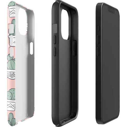 Pink Cactus iPhone 13 Impact Case