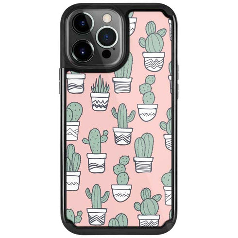 Pink Cactus iPhone 13 Pro Cargo Case