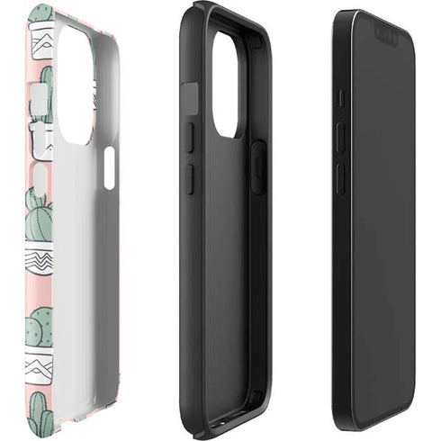 Pink Cactus iPhone 13 Pro Impact Case
