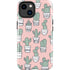 Pink Cactus iPhone 15 Plus Impact Case