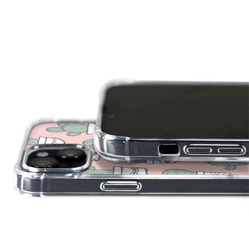 Pink Cactus iPhone 14 Plus MagSafe Case