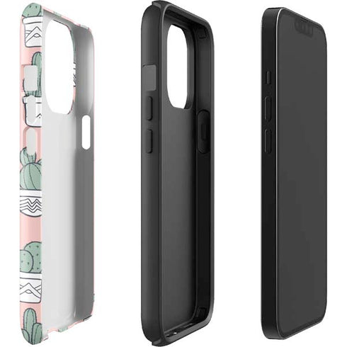 Pink Cactus iPhone 14 Pro Impact Case